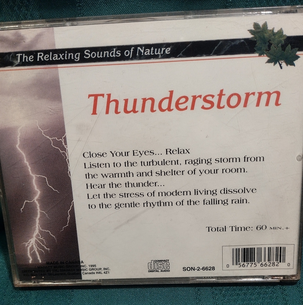THUNDERSTORM CD - Picture 2 of 3